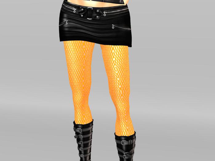 Caliyo Net Tights Orange