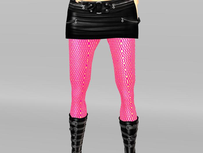 Caliyo Net Tights Neonpink