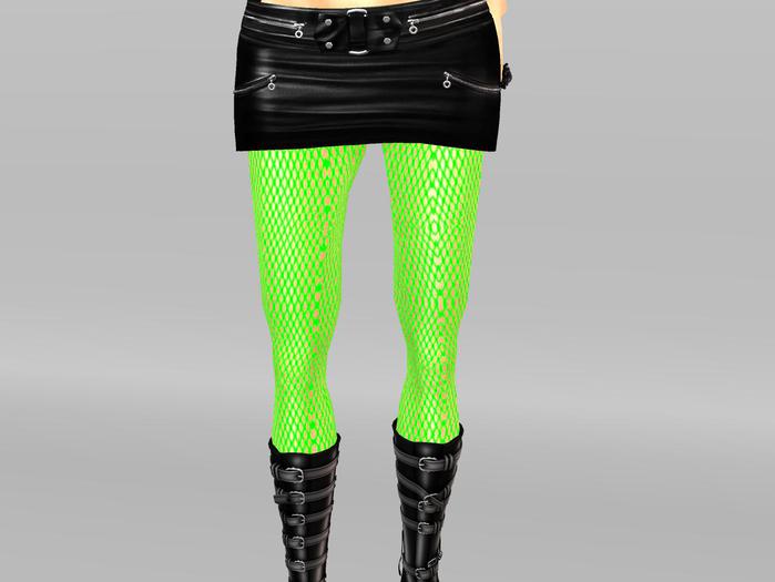 Caliyo Net Tights Neingreen