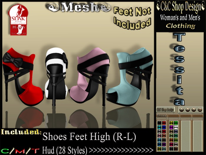 C&C Mesh Tessita Hud (28 Styles)