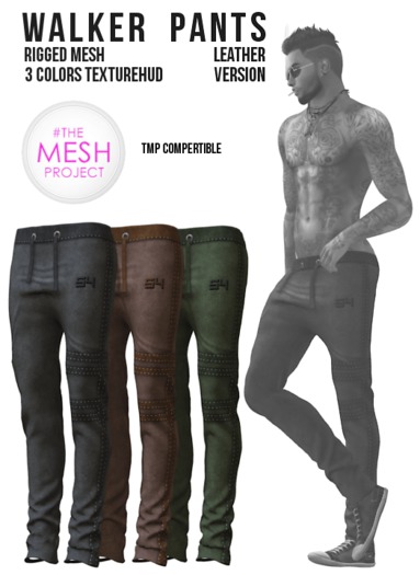 [CLuB54] WALKER LEATHER PANTS