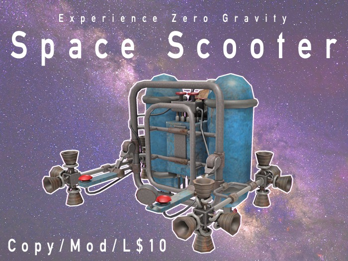 Space Scooter - Red