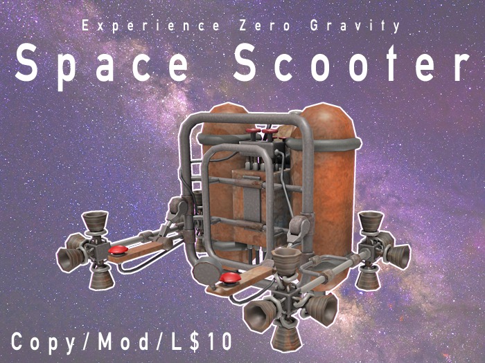 Space Scooter - Red