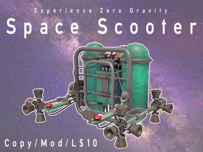 Space Scooter - Green