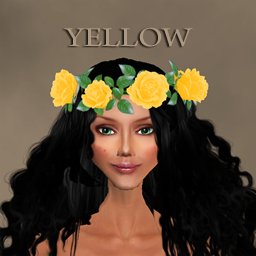 rose crown (yellow)