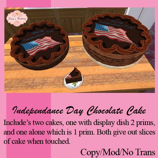 Independance Day Chocolate Cake
