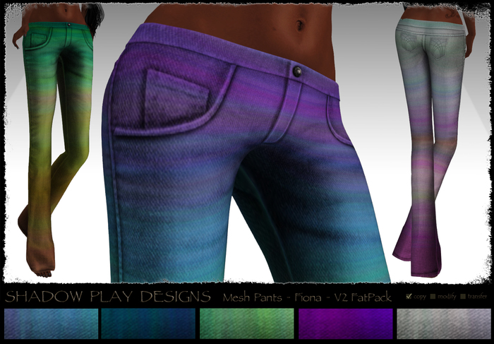 Mesh Pants - Fiona - V2 FatPack