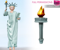 Full Perm MI Mesh Liberty Torch