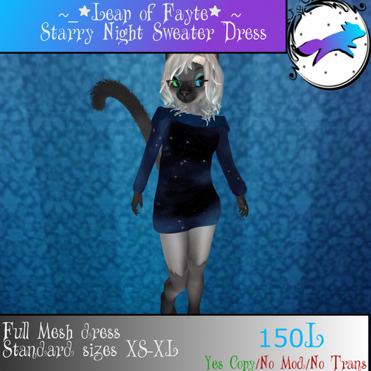 Starry Sweater Dress