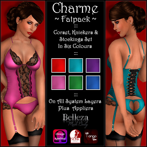 ::Chez::Kitten:: Charme Lingerie ~ Fatpack (Lolas, Slink, Omega, Belleza)