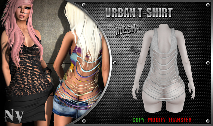 [NV] Urban Top -White-