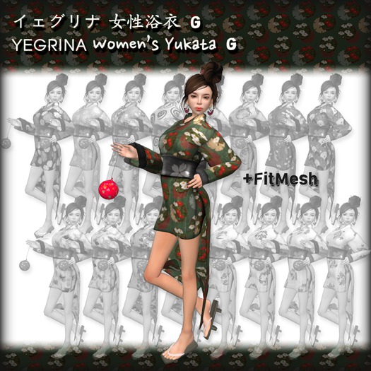 ::YEGRINA:: Women's Yukata G