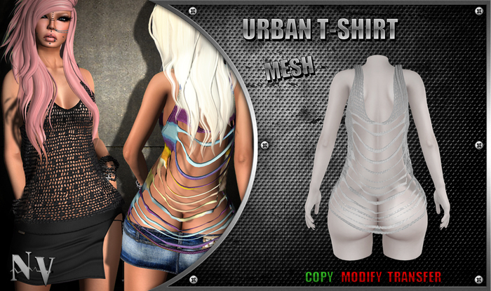 [NV] Urban Top -Crochet White-