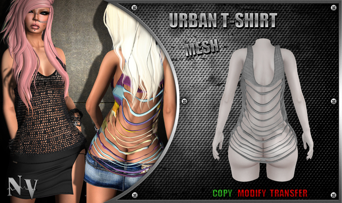 [NV] Urban Top -Grey-
