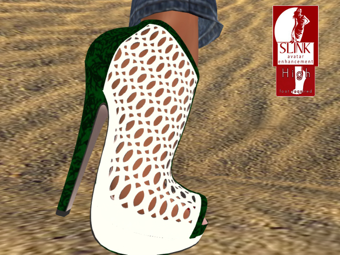 SP~"Romance Light" - White Green