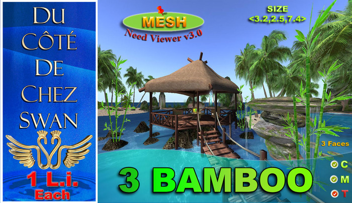 3 Bamboo - Mesh 1 L.i.