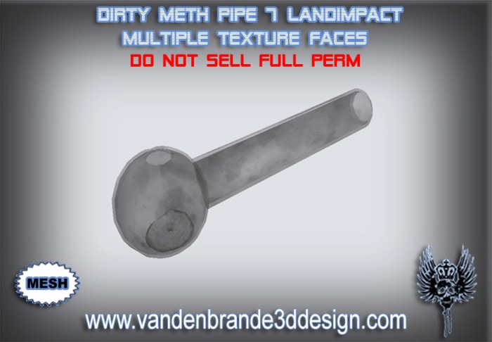 ~Full perm Dirty Meth Pipe MESH