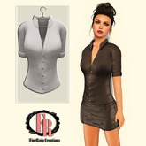 :: FineRain creations.::Elina Blouse White