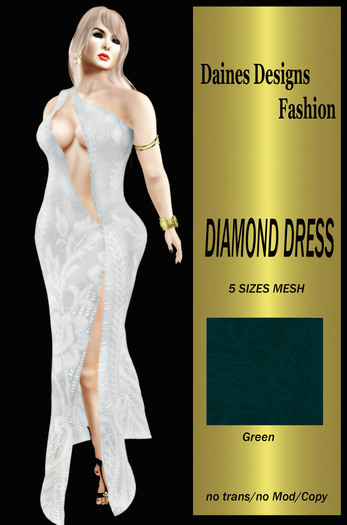 DIAMONDS DRESS special red