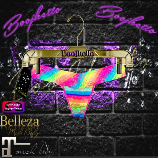 {Boojhetto}*PG* Rainbow thong