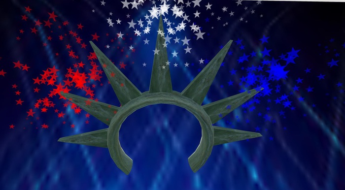 July 4th headwear - Lady Liberty Crown 