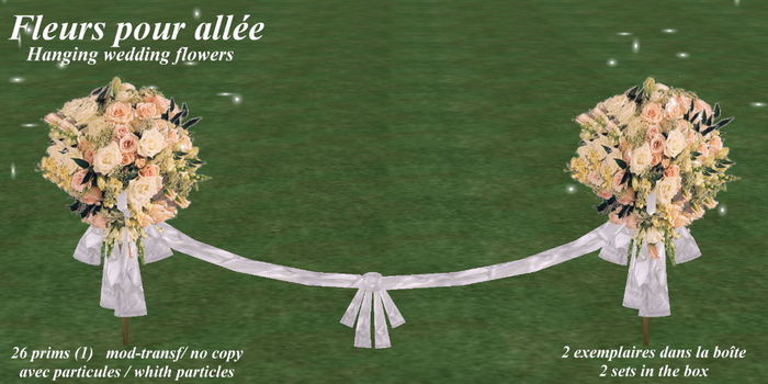 Bte Fleurs peche allee