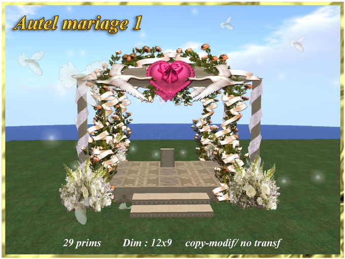 Bte Autel mariage 1