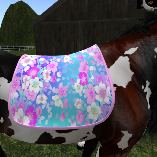 High And Low Mesh Saddle Pad