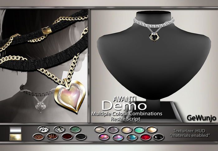 GeWunjo : AVANTI necklace DEMO