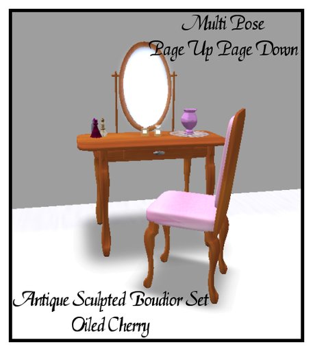 Antique Boudoir Dressing Table