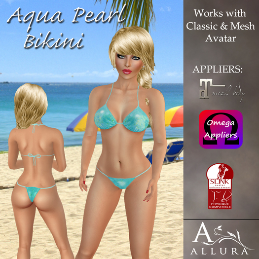 Aqua Pearl Bikini 