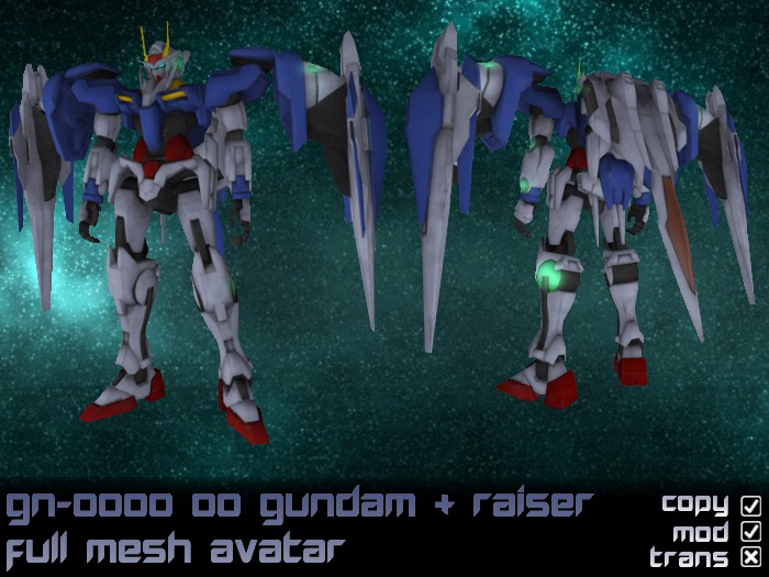 <RE:SURFACE> GN-0000 00 Gundam + Raiser