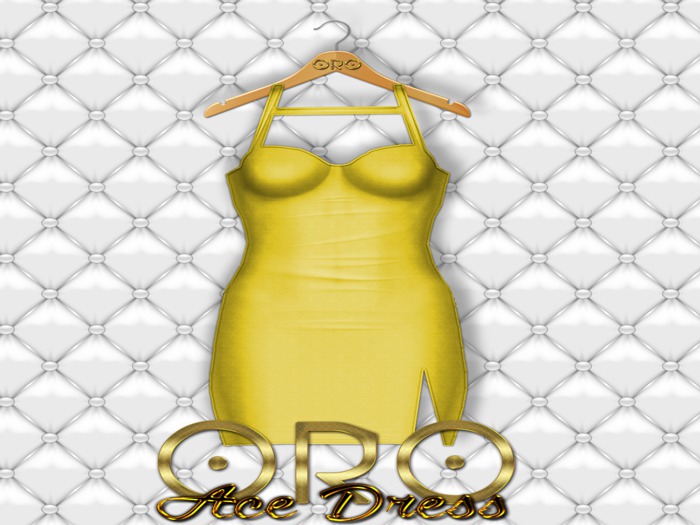 ORO Ace Dress - Lemon Yellow