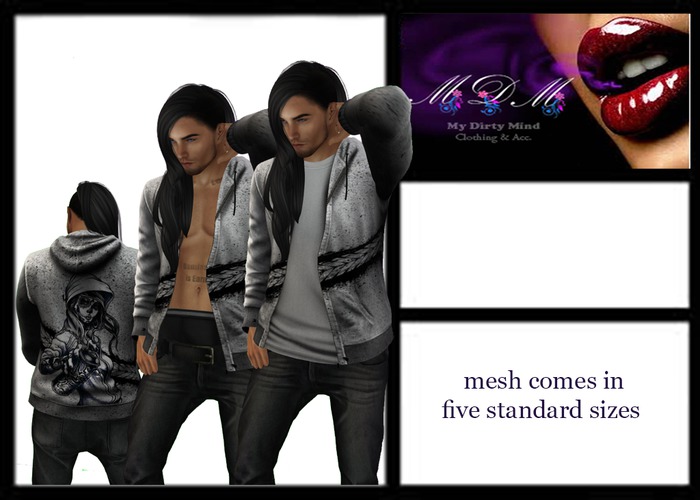 :MDM: graffiti hoodie