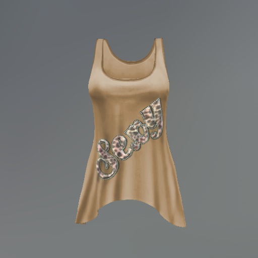 Beige Sexy Leopard Mesh Tank Top