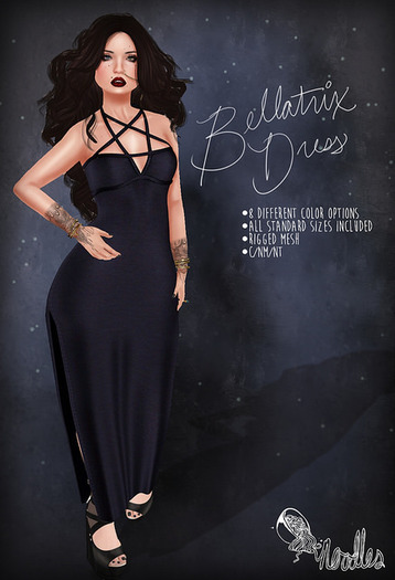 Noodles - Bellatrix Dress Dusk