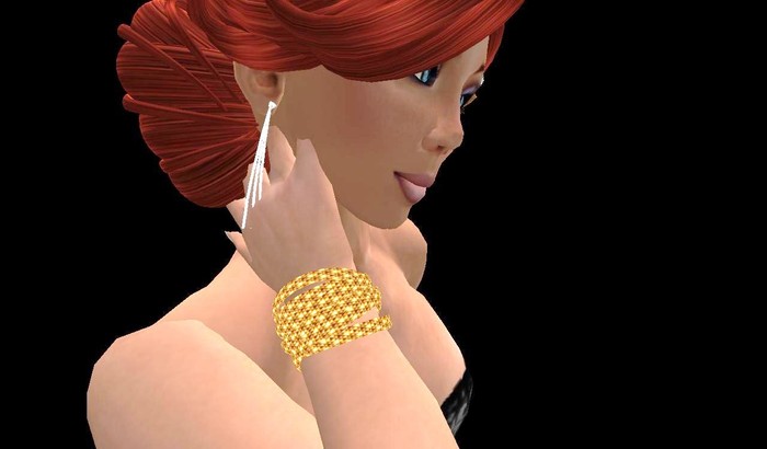 H.E.D. Honey Gold Bangles 