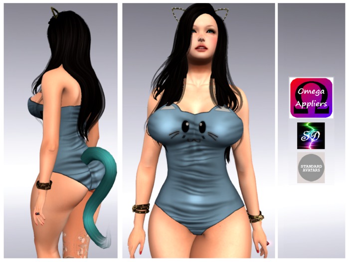 .::SD::. BodySuit - Blue