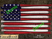 (WEAR ME) USA Baseball Bat Wall Hanging