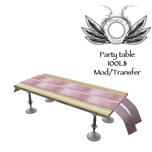 MayLou Designs - Party Table