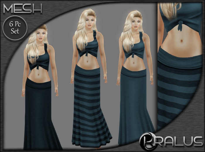 ::KRALUS:: Mesh : Cotton Lounger : Turquoise