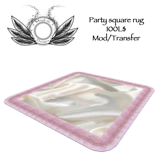 MayLou Designs - Party Square Rug