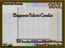 Elegance Fabric Combo Seamless Textures Materials Ready Full Perms 1024x1024