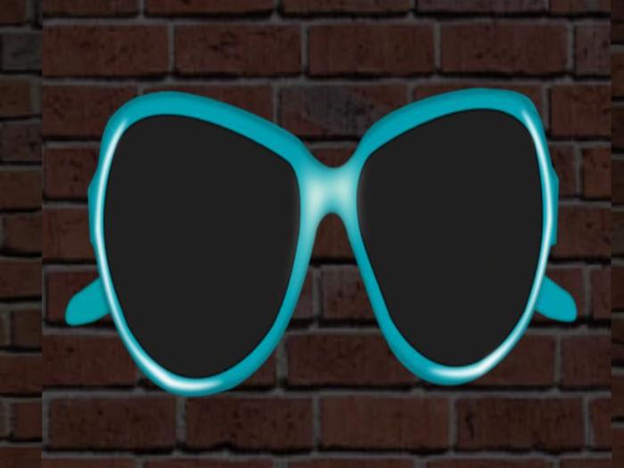 Blue Sun Shades Decor