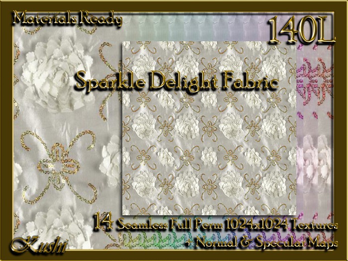 Sparkle Delight Fabric Seamless Textures Materials Ready Full Perms 1024x1024