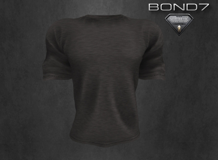 *BOND7* V-neck Longsleeve (Black)