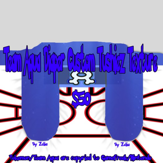 .:IF:. Tushiez TexturePack (team aqua diaper)