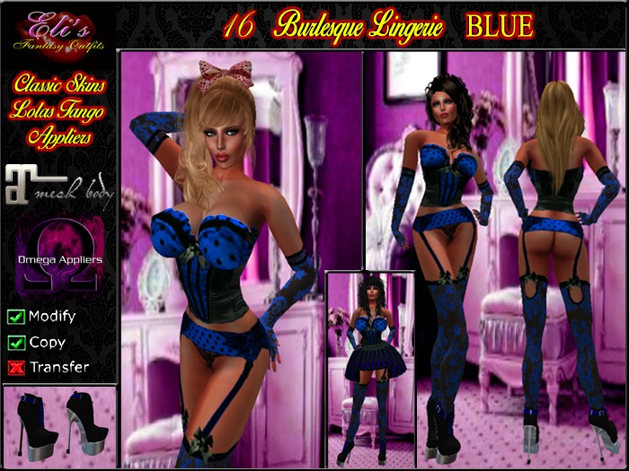 16 Burlesque Blue
