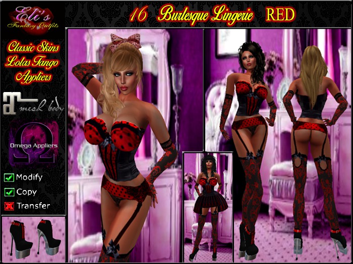 16 Burlesque Red