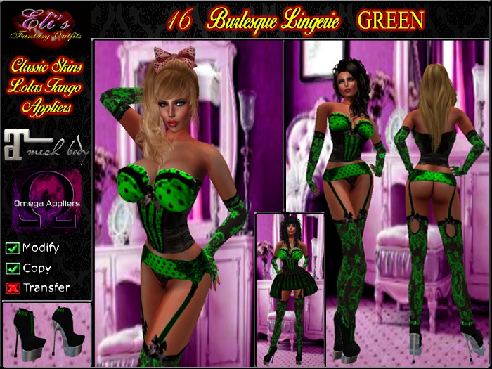 16 Burlesque Green